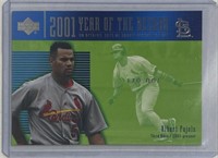 2001 Albert Pujols Upper Deck Year of the Record