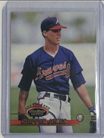 1992 Topps Stadium Club Chipper Jones Card