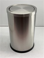 7.87*12.2in LeasyLife Stainless Steel Trash can
