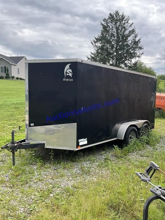 2018 Spartan 16ft enclosed trailer,vn007579