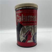 Vintage Calumet backing powder tin