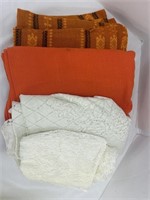 Assortment of 4 Table Cloths (Sizes Vary)