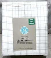 Martha Stewart 6 Piece King Sheet Set