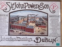 Sir John Powers Vintage Style Pictorial Advert in