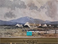 Framed Paul Henry Print, West of Ireland (65 cm W