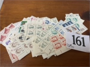 LARGE LOT OF FAMOUS AMERICANS STAMPS