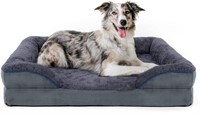 Orthopedic Dog Bed 35"x27" Grey