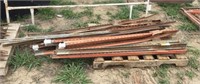 Pallet of steel T-posts