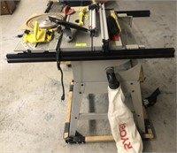 RYOBI TABLE SAW 10” BT3100-1 AND  ACCESSORIES