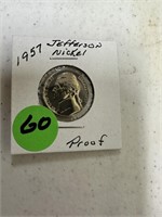 1957 Proof Jefferson Nickel Proof