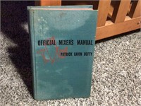 OFFICIAL MIXERS MANUAL - 1940