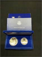 1986 Statue of Liberty Proof Silver $1 & Proof