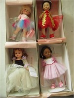 4pc Vintage Madame Alexander Dolls