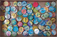 100 Vintage Aircraft Jello Coins