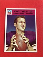 1966 Philadelphia Fran Tarkenton Card #114
