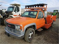 1999 GMC 3500 Cone Truck