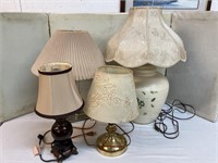 4 Table Lamps