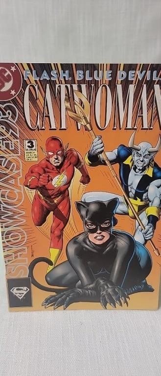 Flash Blue Devil Catwoman comic book