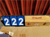 freud router bit set 97-102 good shape