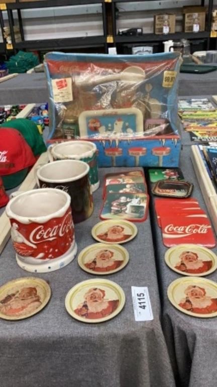 Coca Cola: Coasters, Mugs, Glasses