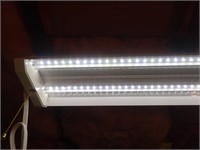 (2) Shop Lights w/ LED light strips