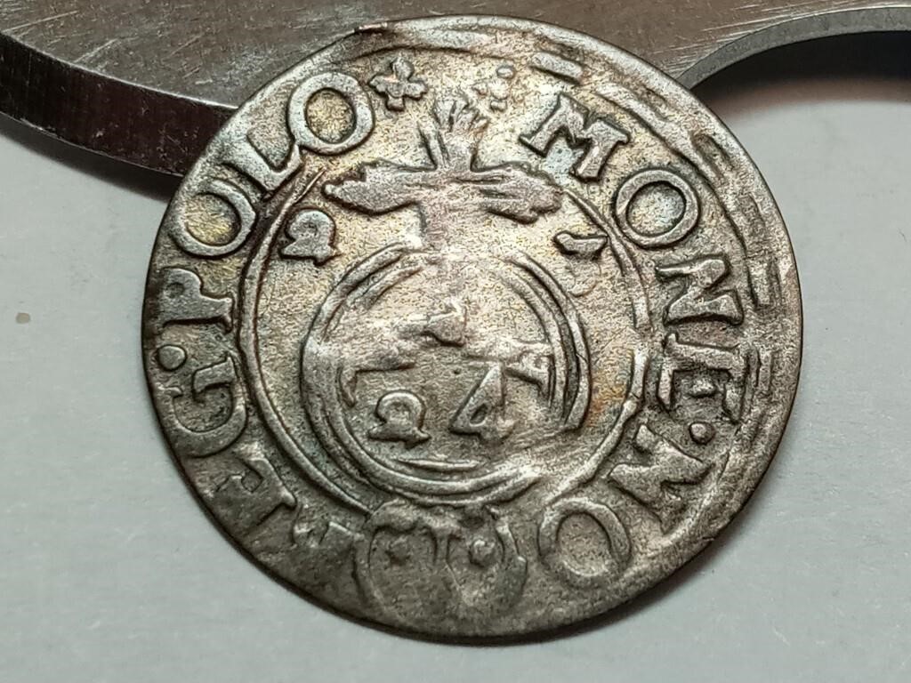 OF)  1/24 Thaler Poland silver coin