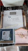 4 PC GALLERY WALL FRAMES / GRANDMAS HOUSE HOME