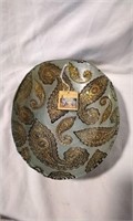 Hand painted Turkish Glass Bowl