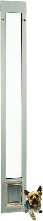 Aluminum Pet Patio Door, 77-5/8" to 80-3/8"