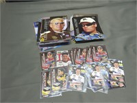 Lot of Jumbo Sized and Normal Nascar Race Cards
