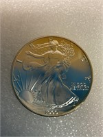 1999 Walking liberty 1 Oz silver dollar