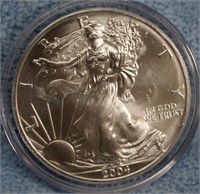2004 UNC 1 OZ Fine Silver Eagle