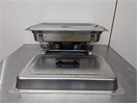 STAINLESS STEEL CHAFING DISH - 2 LIDS