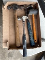 Hammers & Rubber Mallet, One Hammer Missing Claw