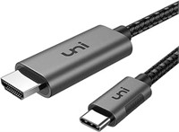 uni USB C to HDMI Cable for Home Office 6ft