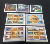 Mars Exploration Stamps