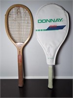 Wright Dotson and Donnay Vintage Racquets