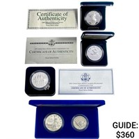 1986-2012 US Commemorative Silver Dollars [5