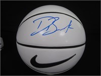 Devin Booker Signed Basketball Heritage COA