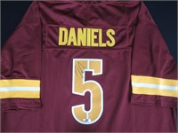 Jayden Daniels Signed Jersey Heritage COA