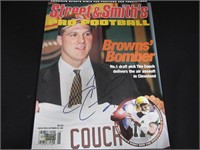 Tim Couch Signed Magazine Heritage COA