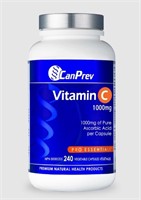 CanPrev Vitamin C-1000mg- 240 v-caps