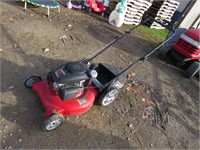 CRAFTSMAN PUSH MOWER WITH BAGGER ENGINE IS FREE
