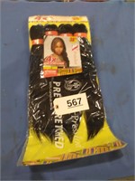 Pack of 4 Pre-Stretched Braid - 38\"