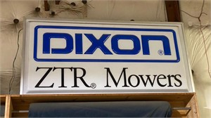 Dixon ZTR Mowers Outdoor Lighted Sign