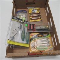 FISHING LOT INC. LURES-MINNOWS & SPINNER BAITS.