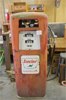 Vintage Gas Pump - Erie Model No. 843 Sinclair