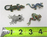 4 Reptile Pins
