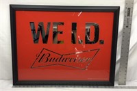 C4) BUDWEISER WE ID SIGN, 2016