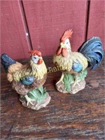 Lefton Rooster and Hen